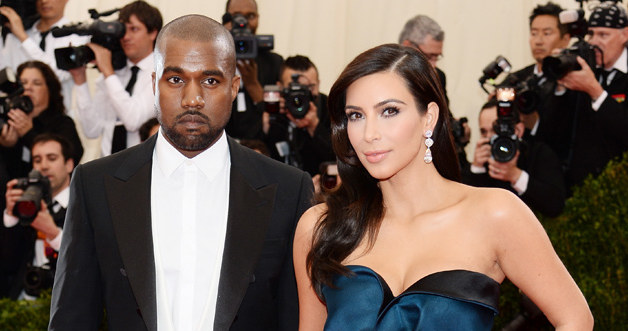 Kim Kardashian i Kanye West /Dimitrios Kambouris /Getty Images