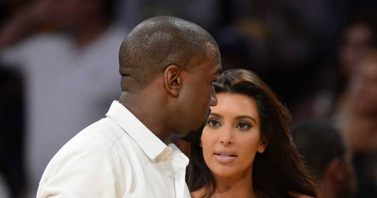 Kim Kardashian i Kanye West /Harry How /Getty Images