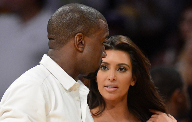 Kim Kardashian i Kanye West /Harry How /Getty Images