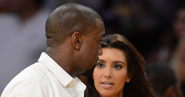 Kim Kardashian i Kanye West /Harry How /Getty Images