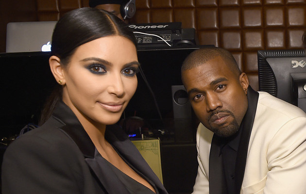 Kim Kardashian i Kanye West /Dimitrios Kambouris /Getty Images