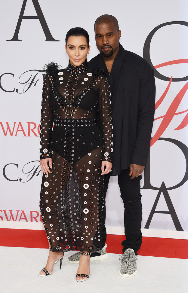 Kim Kardashian i Kanye West /Dimitrios Kambouris /Getty Images