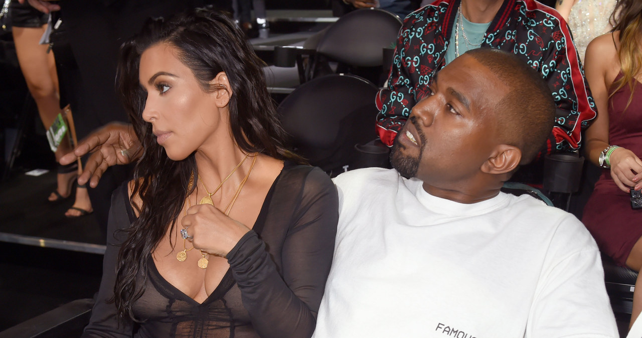 Kim Kardashian i Kanye West /Jeff Kravitz /Getty Images