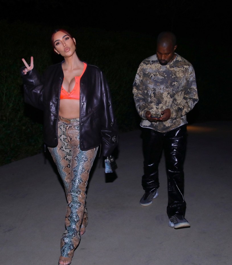 Kim Kardashian i Kanye West /SplashNews.com/East News /East News
