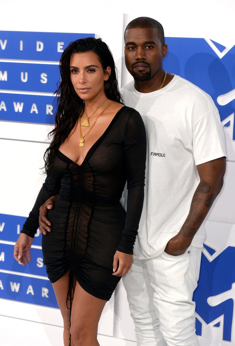 Kim Kardashian i Kanye West /PA Images /Agencja FORUM
