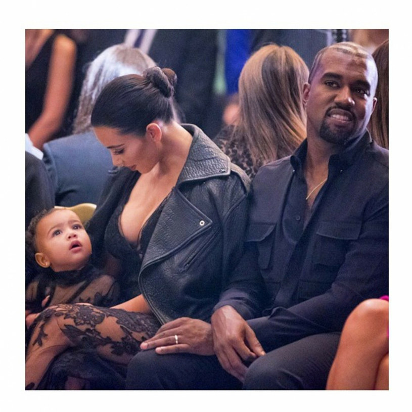 Kim Kardashian i Kanye West /face to face /Reporter
