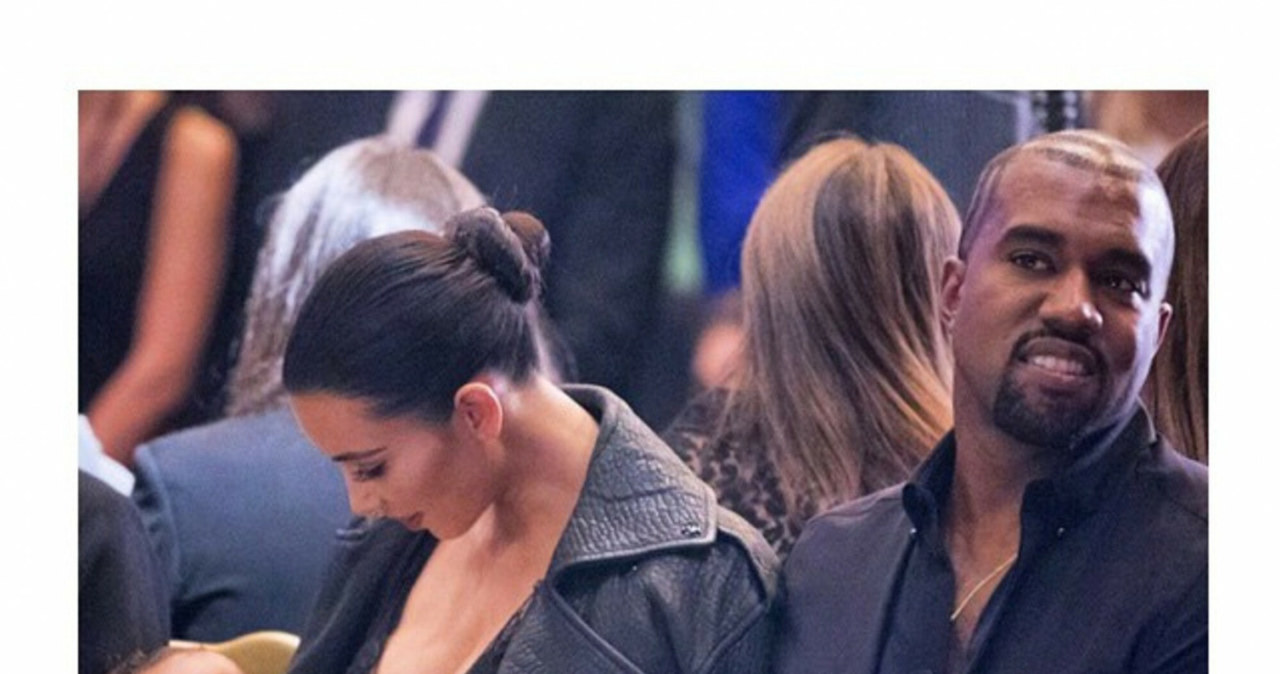 Kim Kardashian i Kanye West /face to face /Reporter