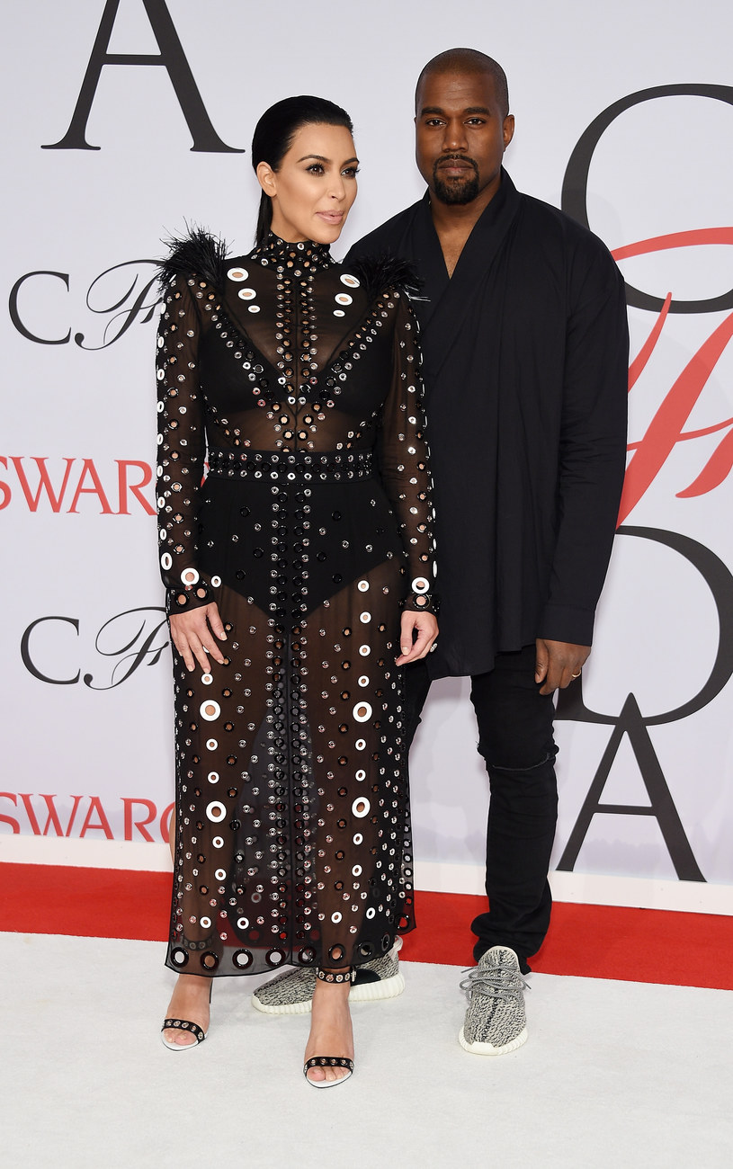 Kim Kardashian i Kayne West /Dimitrios Kambouris /Getty Images