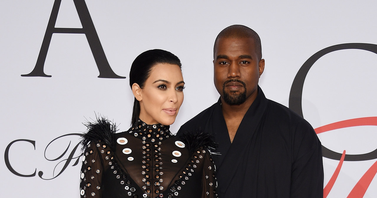 Kim Kardashian i Kayne West /Dimitrios Kambouris /Getty Images