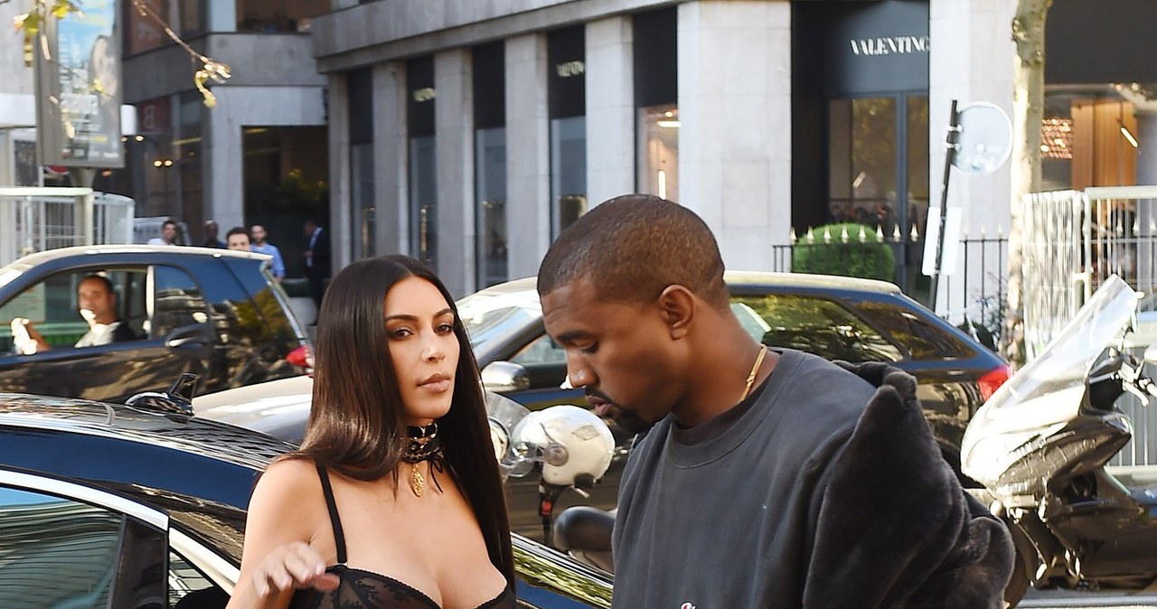 Kim Kardashian i Kenye West /East News