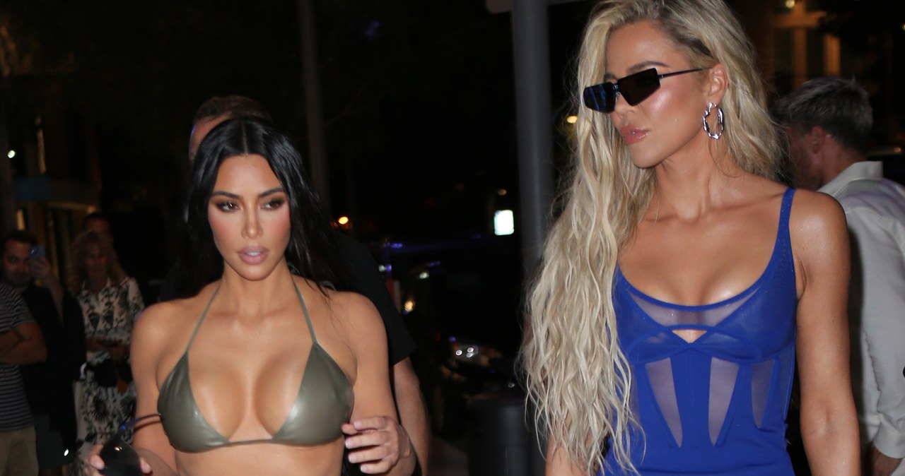 Kim Kardashian i Khloe Kardashian /Agencja FORUM