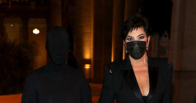 Kim Kardashian i Kris Jenner na Gali MET /Jamie McCarthy/MG21 /Getty Images