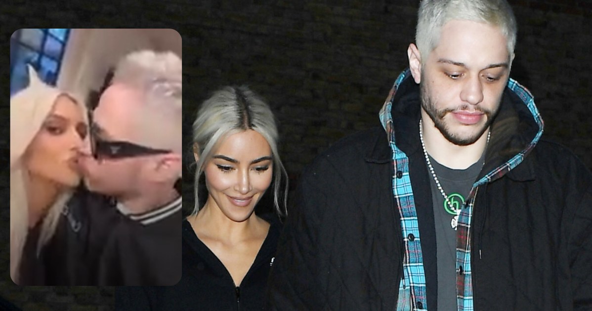 KIm Kardashian i Pete Davidson dokazują przed kamerą i wymieniają się czułościami Goto: TMZ /SplashNews.com/East News /East News