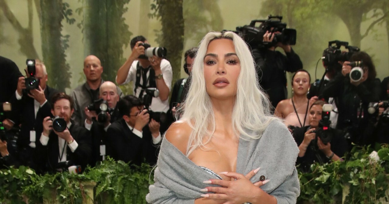 Kim Kardashian na MET Gala 2024 /Rex Features/EAST NEWS /East News