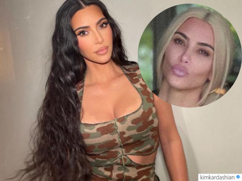 Kim Kardashian pokazała się bez makijażu na IG @kimkardashian/ /Instagram