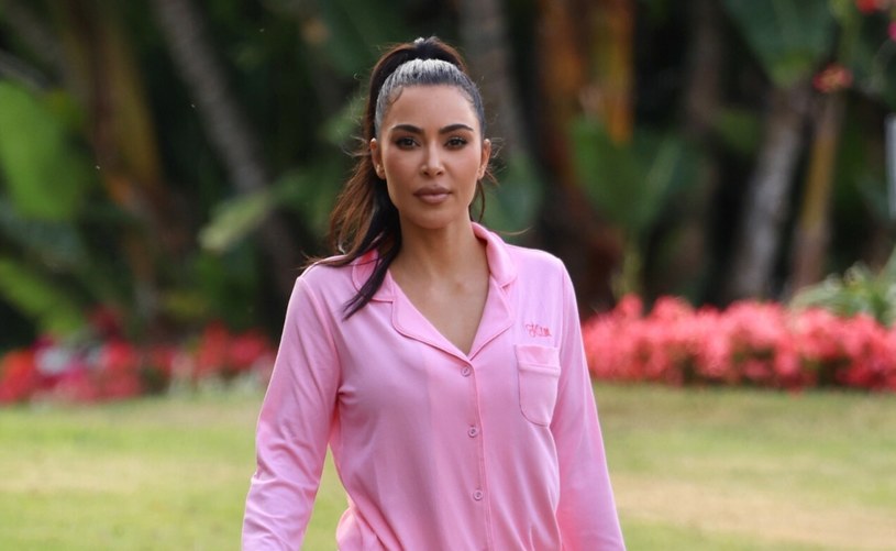 Kim Kardashian urządziła dla córki o jakim zawsze marzyła. Na imprezie wszyscy mieli na sobie różowe piżamy /BACKGRID / Backgrid USA / Forum; BACKGRID / Backgrid USA / Forum /East News