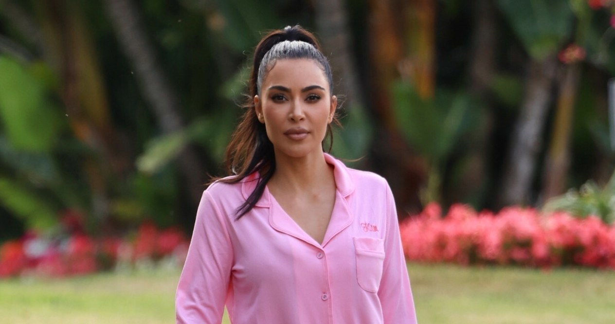 Kim Kardashian urządziła dla córki o jakim zawsze marzyła. Na imprezie wszyscy mieli na sobie różowe piżamy /BACKGRID / Backgrid USA / Forum; BACKGRID / Backgrid USA / Forum /East News