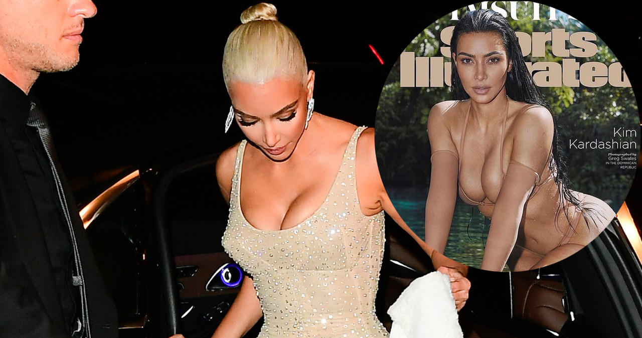 Kim Kardashian wystąpiła na okładce "Sports Illustrated" /Getty Images, materiały prasowe /