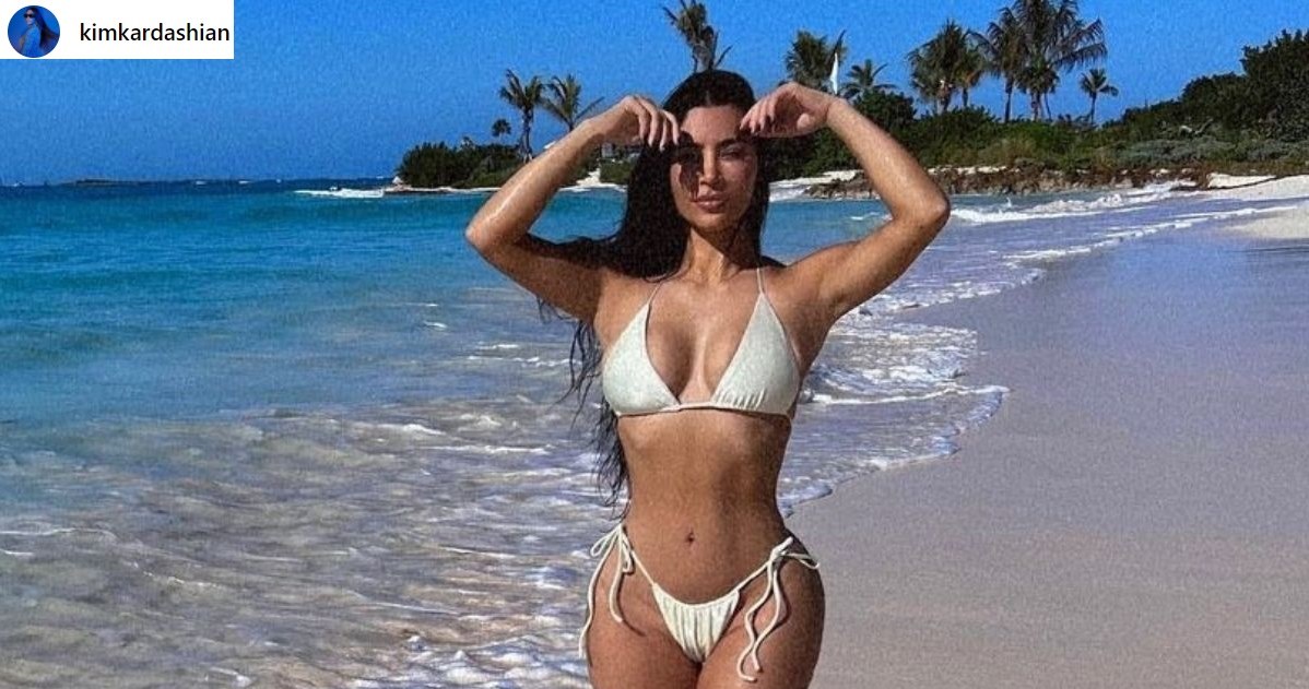 Kim Kardashian zachwyca ostatnio nową energią! Fani przypisują to związkowi z Petem Davidsonem /@kimkardashian /Instagram