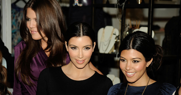 Kim, Khloe i Kourtney Kardashian, fot. Frazer Harrison &nbsp; /Getty Images/Flash Press Media