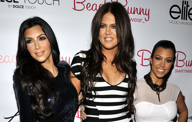 Kim, Khloe i Kourtney Kardashian, fot. Toby Canham &nbsp; /Getty Images/Flash Press Media