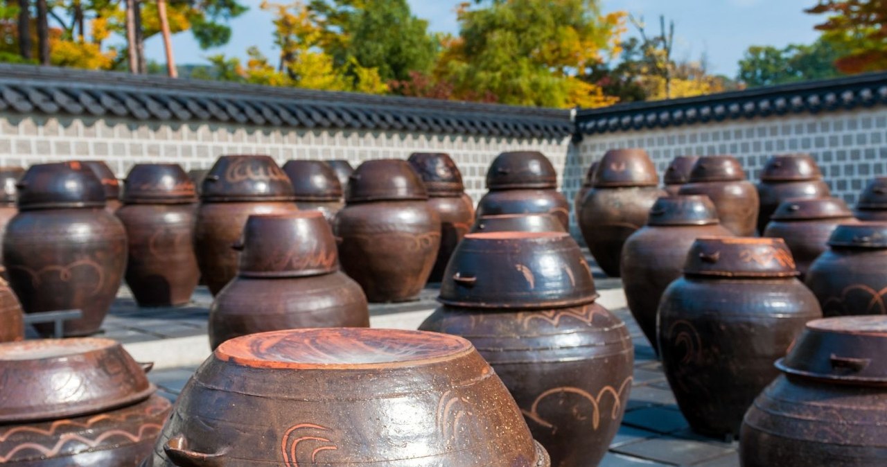 Kimchi przechowuje się w Korei w onggi - specjalnych ceramicznych naczyniach, do których często trafia też ryż czy sos sojowy / Vincent_St_Thomas /Canva Pro