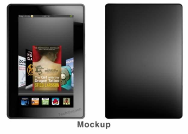 Kindle Fire - wizualizacja jednego z fanów, czy nowy Kindle będzie wyglądał właśnie tak? /tabletowo.pl