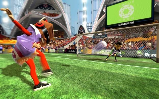 Kinect Sports: Calorie Challenge - motyw graficzny /Informacja prasowa