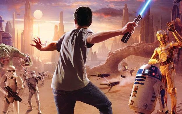 Kinect Star Wars - motyw graficzny /Informacja prasowa