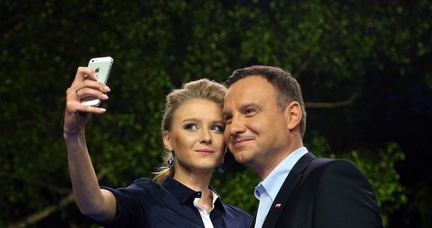 Kinga Duda i Andrzej Duda /Mariusz Grzelak /Reporter /East News