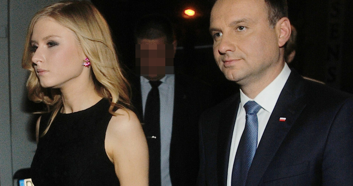 Kinga Duda i Andrzej Duda /Adam Rozbicki /Reporter