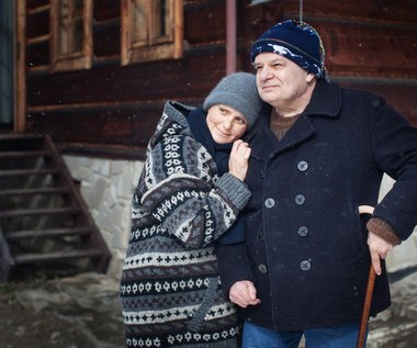 Kinga Preis i Krzysztof Globisz - kadr z filmu "Prawdziwe życie aniołów", fot. Grzegorz Ziemiański