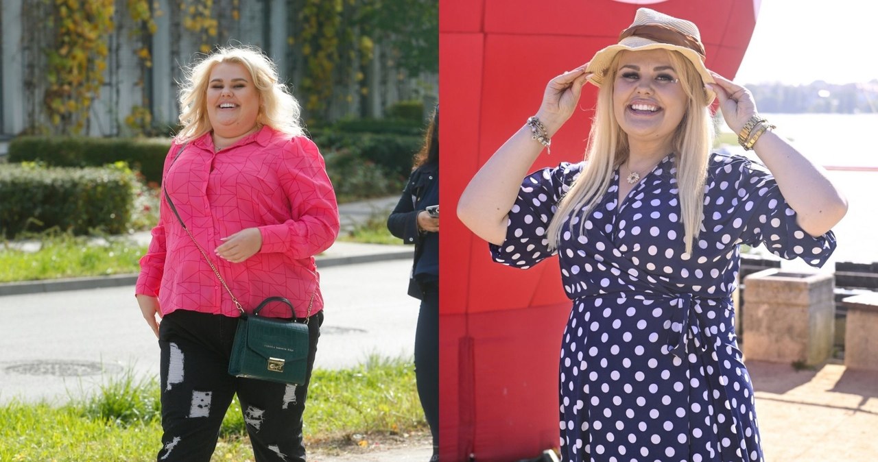 Kinga Zawodnik przed i po metamorfozie /Kurnikowski / Baranowski /AKPA