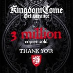 Kingdom Come: Deliverance sprzedał się w 3 milionach egzemplarzy