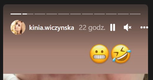 Kinia Wiczyńska spiłowała zęby /Instagram