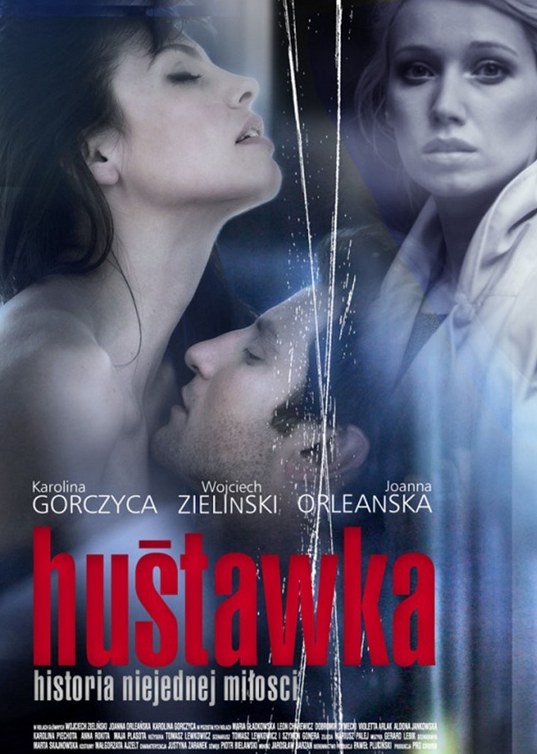 Kinowy plakat filmu "Huśtawka" /materiały dystrybutora