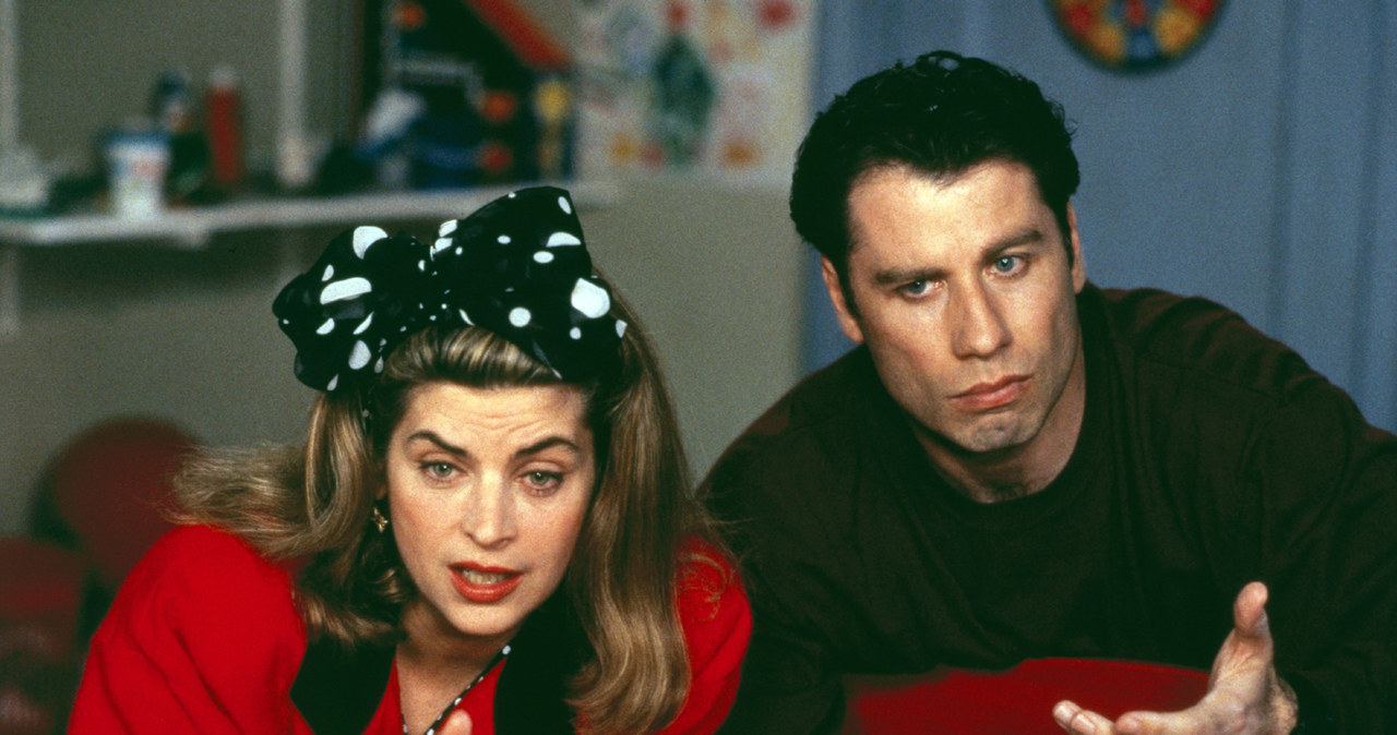 Kirstie Alley i John Travolta w filmie "I kto to mówi" /AKPA