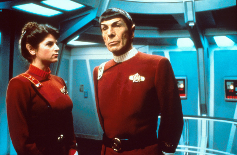 Kirstie Alley, Leonard Nimoy "Star Trek 2: Gniew Khana" /AKPA