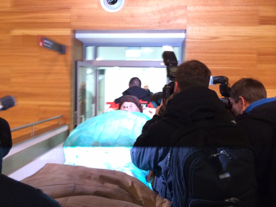 Kiszczak spędził w szpitalu dwa dni /Kuba Kaługa /RMF FM