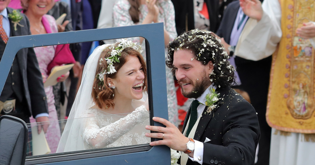 Kit Harrington i Rose Leslie pobrali się w Szkocji w 2018 roku. /Mark R. Milan/GC Images /Getty Images