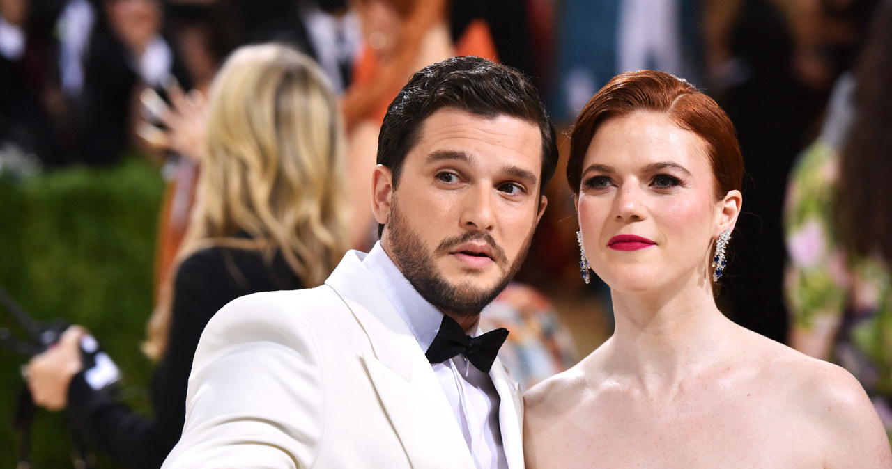 Kit Harrington i Rose Leslie poznali się na planie "Gry o tron" /Sean Zanni/Patrick McMullan /Getty Images