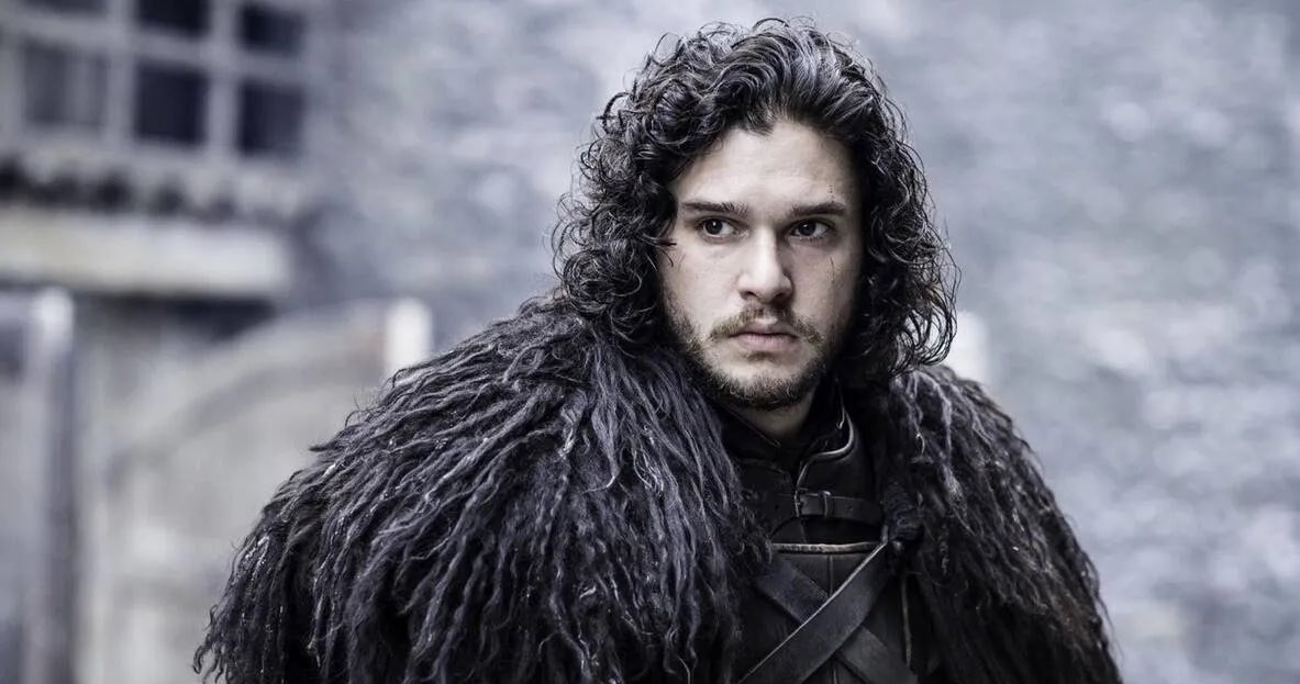 Kit Harrington jako Jon Snow w serialu "Gra o tron" /HBO