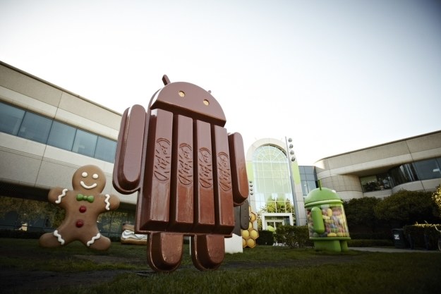 KitKat, Gingerbread i Jelly Bean w kampusie Google /AFP