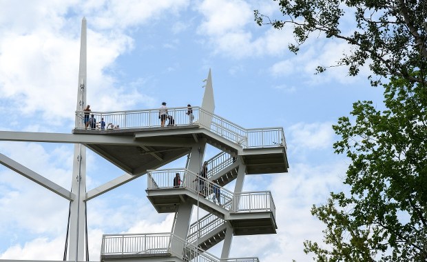 Kładka pieszo-rowerowa w Owińskach oficjalnie otwarta