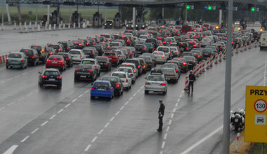 Klapa blokady autostrady