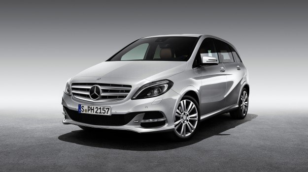 Klasa B 200 Natural Gas Drive spełnia już normę emisji spalin Euro 6. /Mercedes