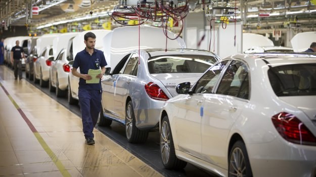 Klasa S produkowana jest w fabryce Mercedesa w Sindelfingen. /Mercedes