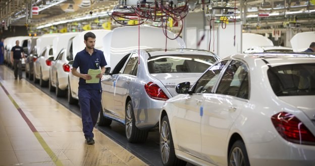 Klasa S produkowana jest w fabryce Mercedesa w Sindelfingen. /Mercedes