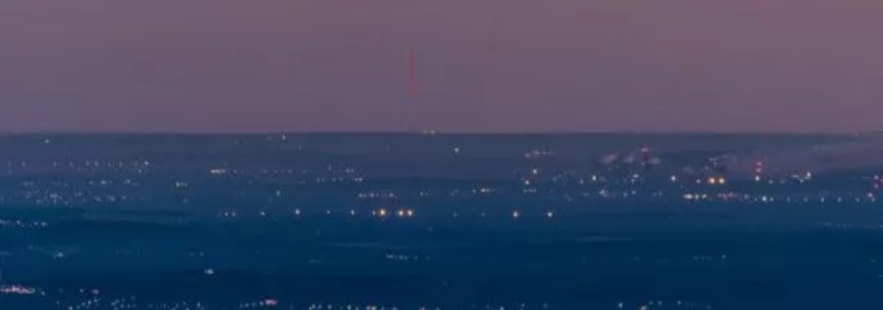 Klasztor na Jasnej Górze sfotografowany ze szczytu Babiej Góry /dalekieobserwacje.eu /