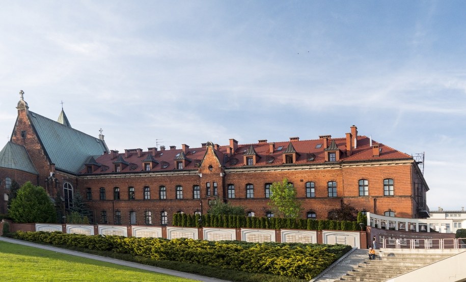 Klasztor Zgromadzenia Sióstr Matki Bożej Miłosierdzia w Krakowie-Łagiewnikach. /Jerzy Ochoński   /PAP